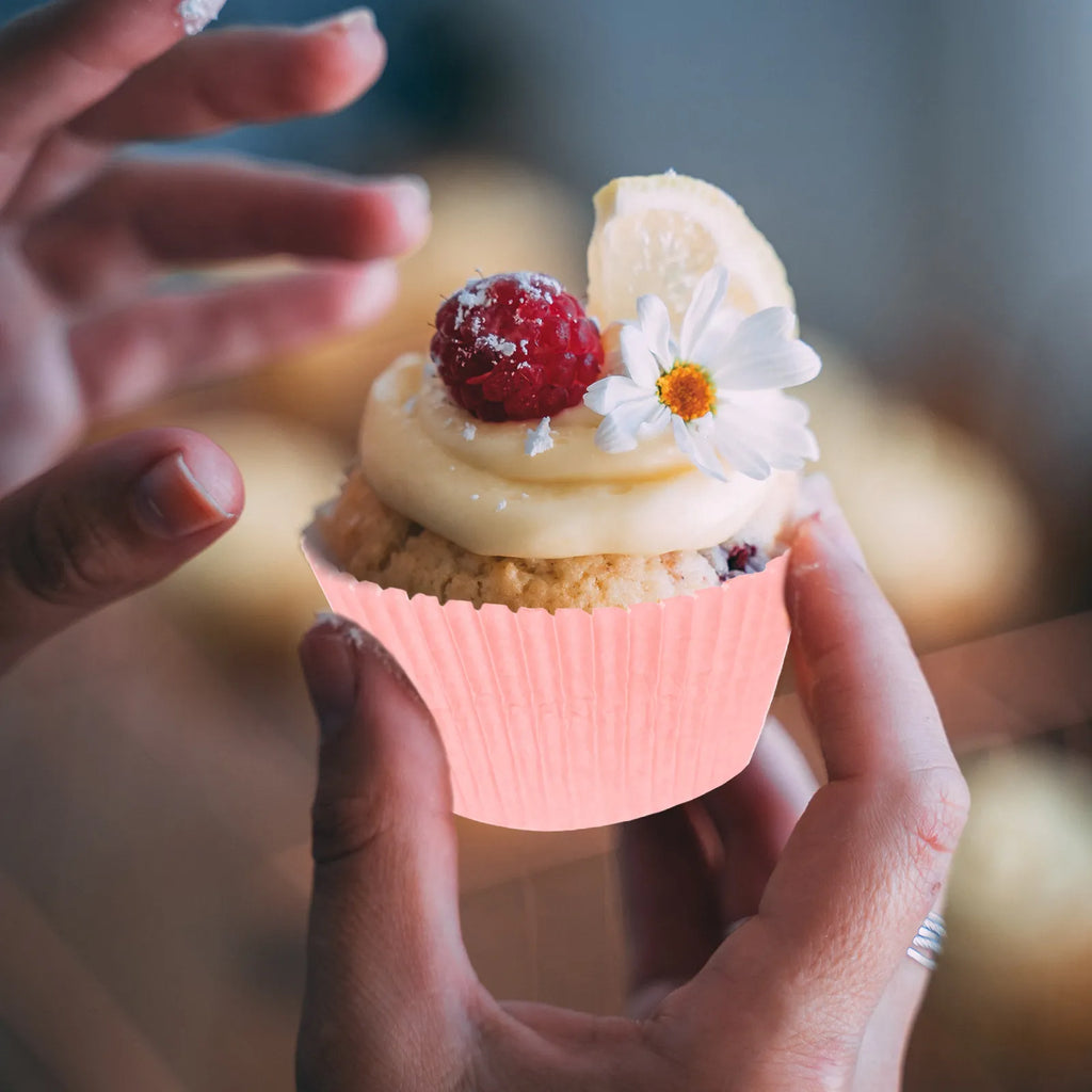 300-Pack Disposable Cupcake Liners – Decorative Paper Muffin Cups Cupcake Liners SWANS