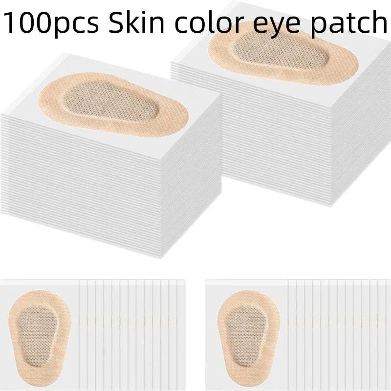 Kids Adhesive Eye Patches – Soft Nonwoven 10–100 Pack Adhesive Eye Patch SWANS 100pcs Skin
