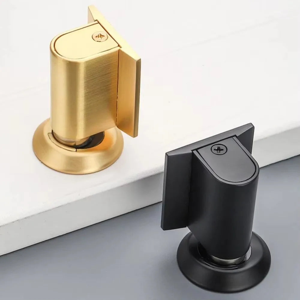 Magnetic Door Stopper – Windproof Punch-Free Floor Mount Magnetic Door Stopper SWANS