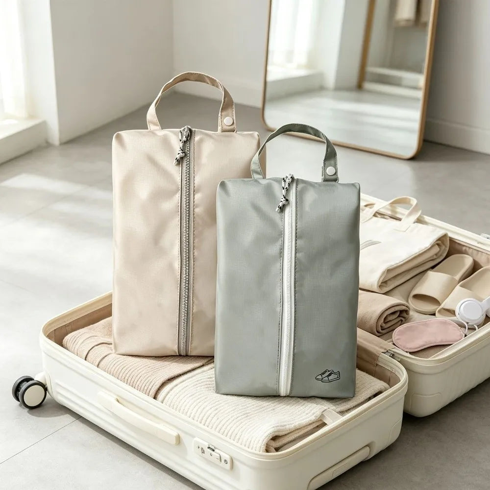 Waterproof Zipper Shoe Bag – Portable Travel Organizer Travel Shoe Bag SWANS