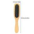 Natural Wood Air Cushion Hair Comb – Metal Scalp Detangler Hair Comb Brush SWANS 1Pcs