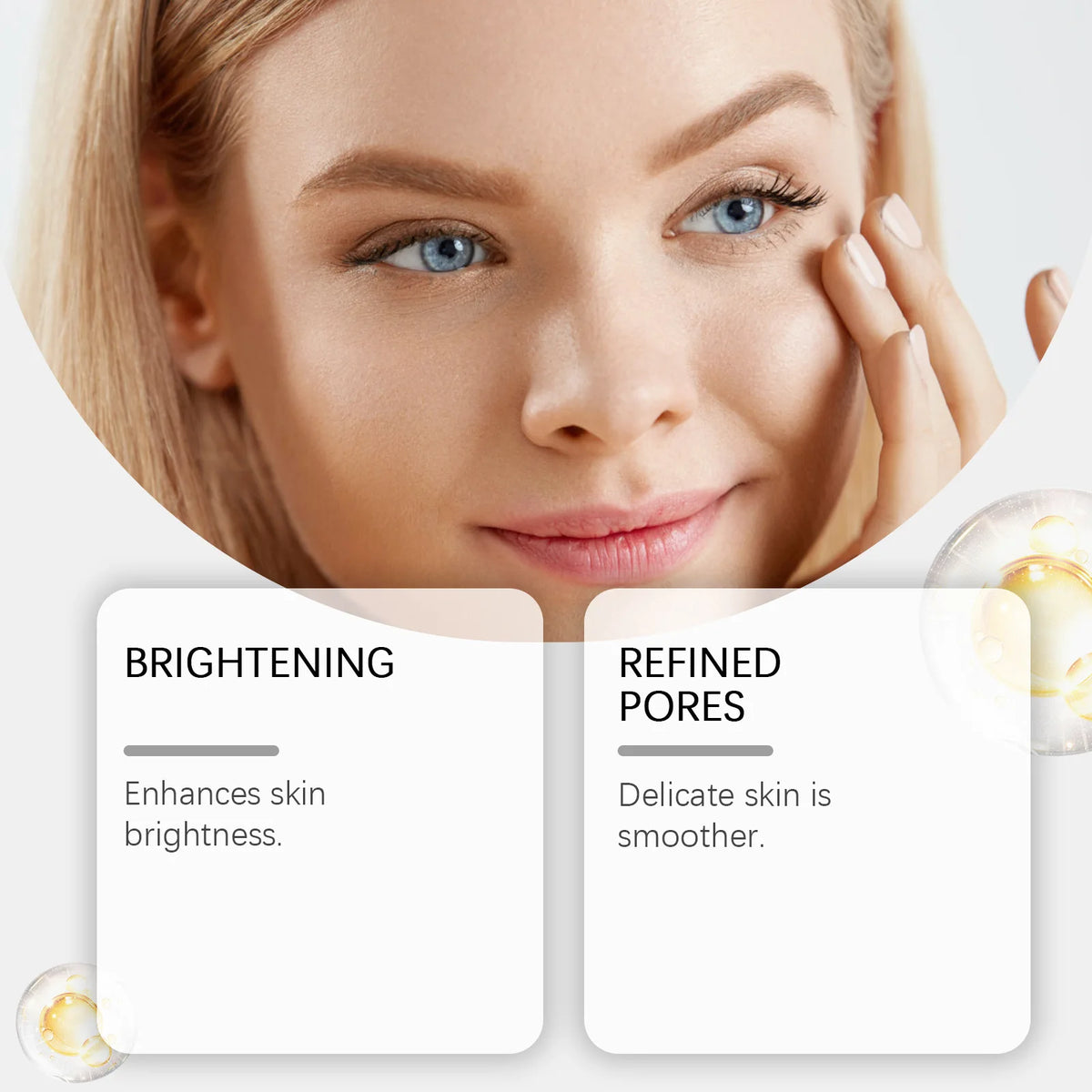 VIARELINE Firming Facial Mask Powder – Brightening & Hydrating Facial Mask Powder SWANS