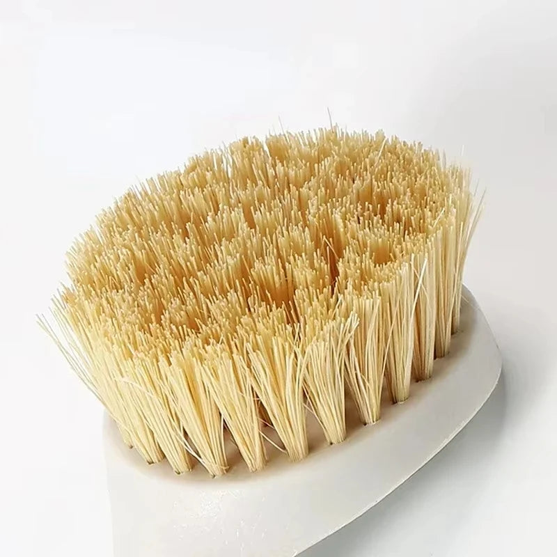 SWANS 3-Piece Sisal & Beech Wood Dish Brush Set | Eco Kitchen Dish Brush Set SWANS