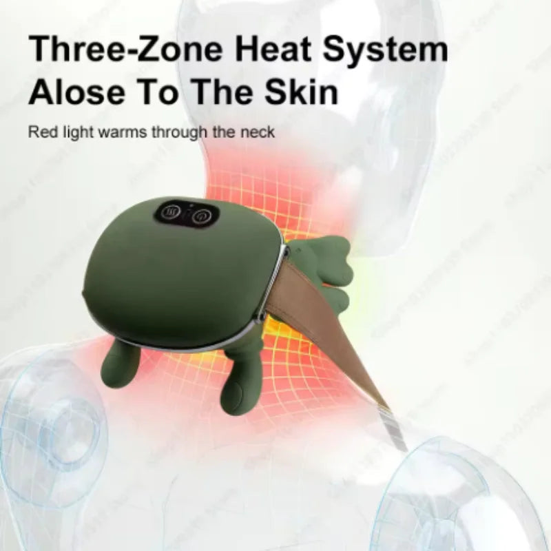 SWANS Rechargeable Neck & Shoulder Massager – Bionic Kneading Neck Shoulder Massager SWANS
