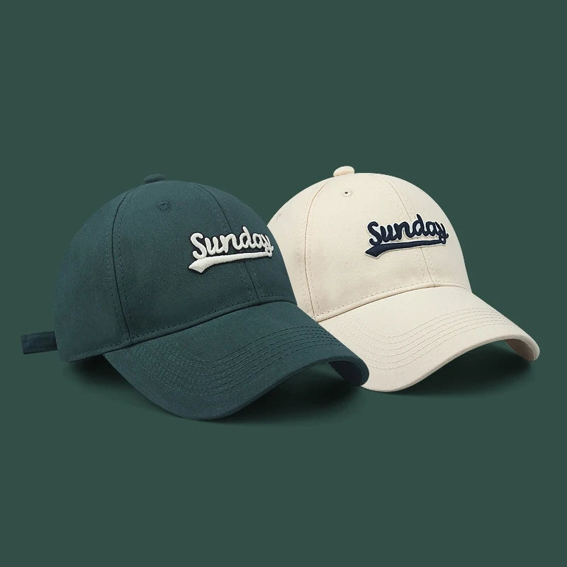 FAITOLAGI Solid Baseball Cap – Unisex Adjustable Cotton Hat Baseball Cap SWANS
