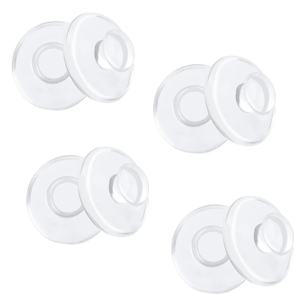 Silicone Push-In Nose Pads 9mm – Glasses & Sunglasses Eyewear Nose Pads SWANS 4 Pairs