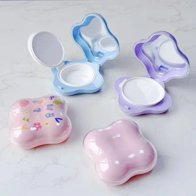 15g Empty Flip Cushion Compact – Portable Makeup Case & Mirror Makeup Compact Case SWANS