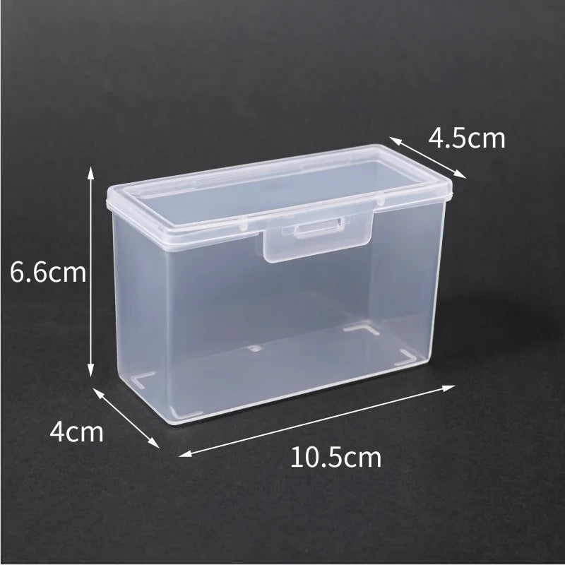 Clear Playing Card Deck Box – Poker Storage Case 1-2 Pack Card Storage Case SWANS