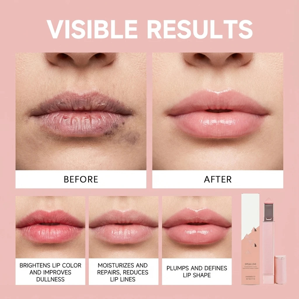 Zephoco pH Color-Changing Lip Balm – Moisturizing Glass Shine Color-Changing Lip Balm SWANS