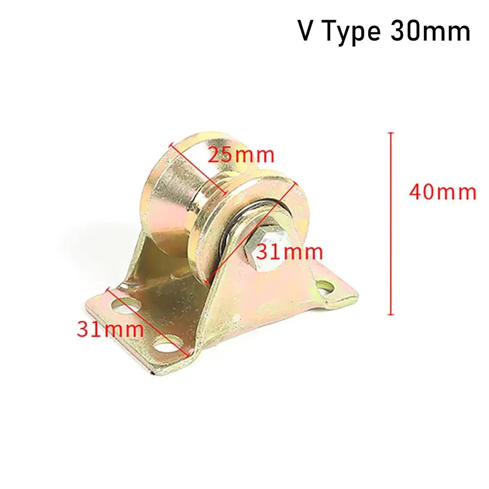 U/V/H Track Wheel Bearing Pulley – Sliding Door Roller Sliding Door Roller SWANS V Type 30mm