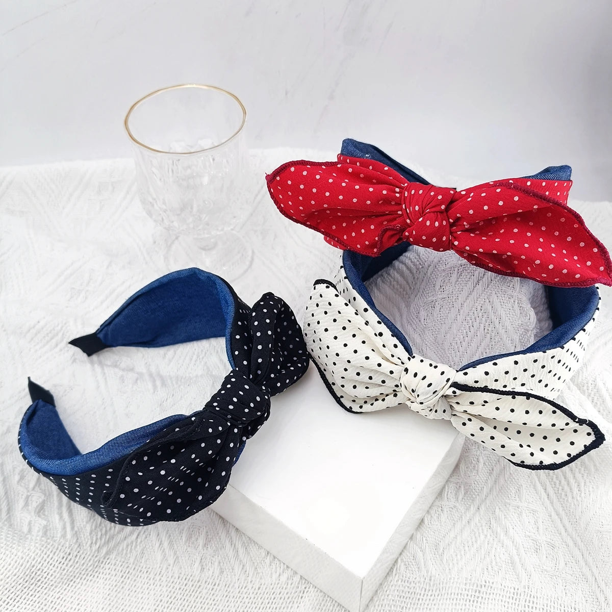 Women's Wide Bow Flower Headband – Turban Hair Accessory 1/4PC Fashion Headband SWANS