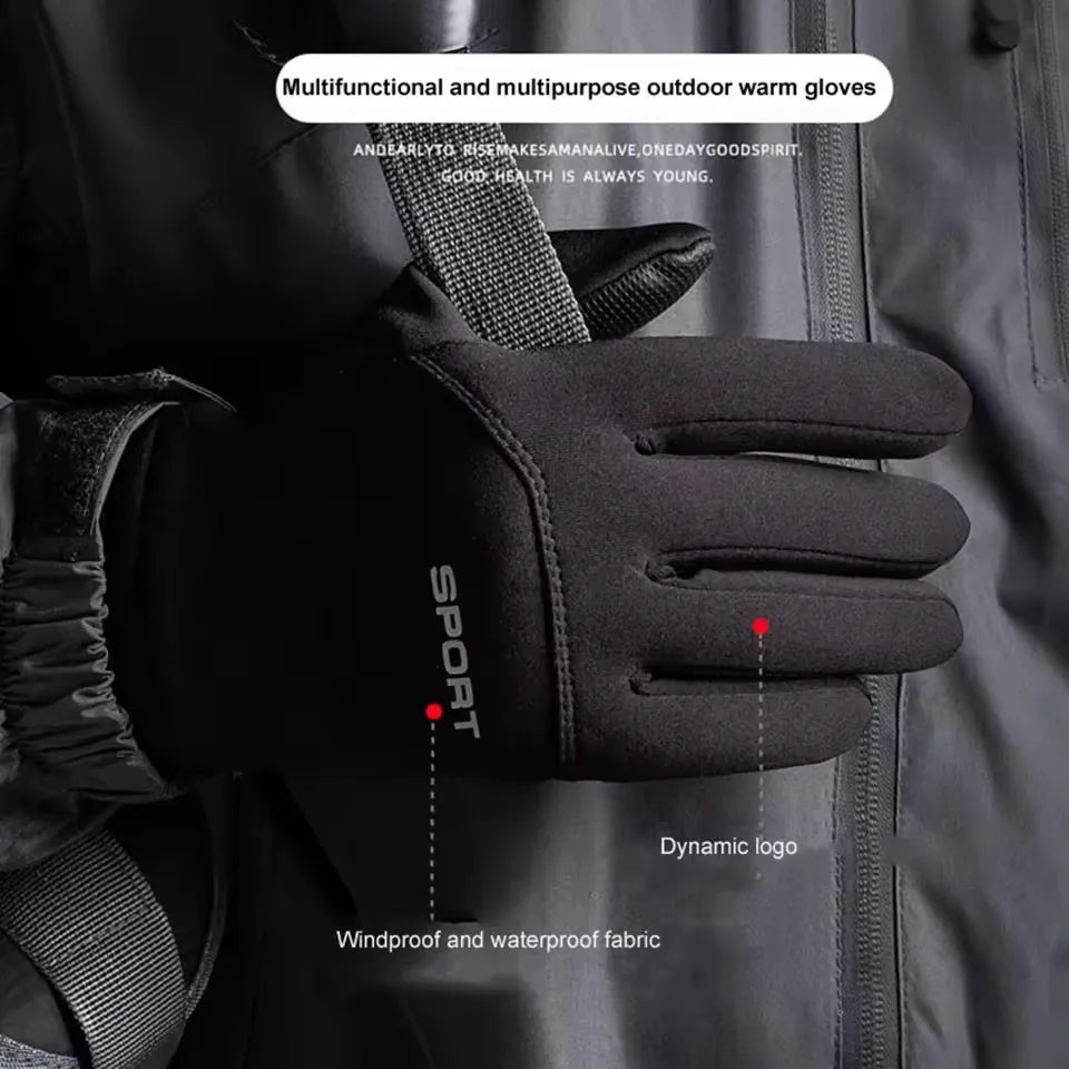 Touchscreen Winter Cycling Gloves – Windproof & Warm Unisex Cycling Gloves SWANS