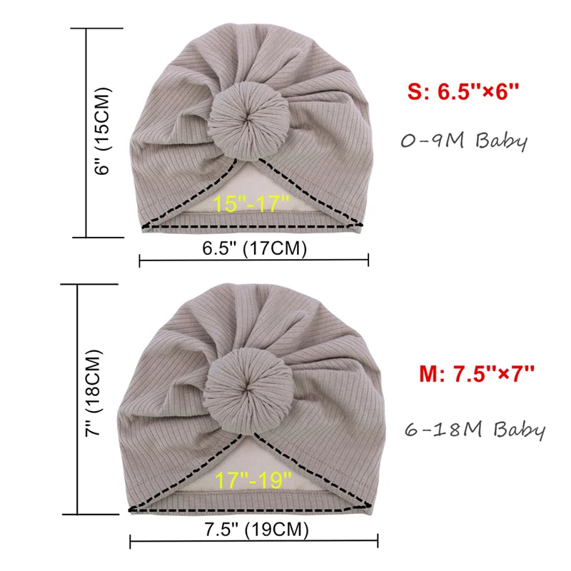 Satin Lined Baby Turban Hat – Infant Toddler Beanie Unisex Baby Turban Hat SWANS