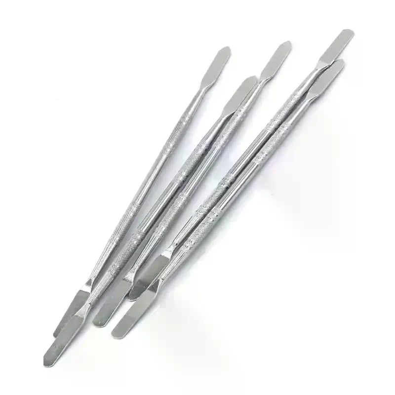 Stainless Steel Makeup Mixing Palette & Spatula Tool Makeup Mixing Palette SWANS