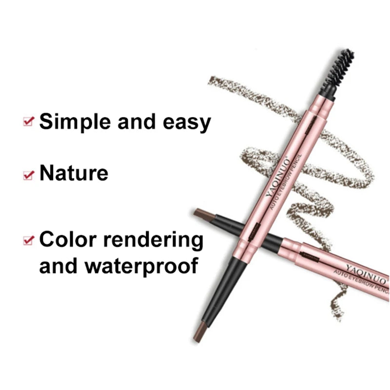 Double Head Waterproof Eyebrow Pencil – Long-Lasting Tint Pen Eyebrow Pencil SWANS