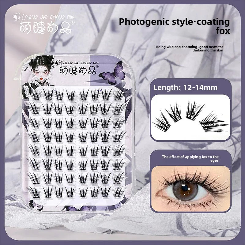 Self-Adhesive False Eyelashes – Fox Eye, Cat Eye & Wispy