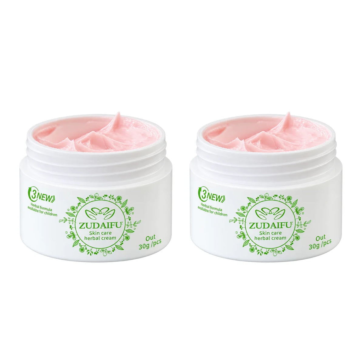 ZUDAIFU Herbal Body Cream 30g | Daily Moisturizing Skin Care Herbal Body Cream SWANS 2pcs United States