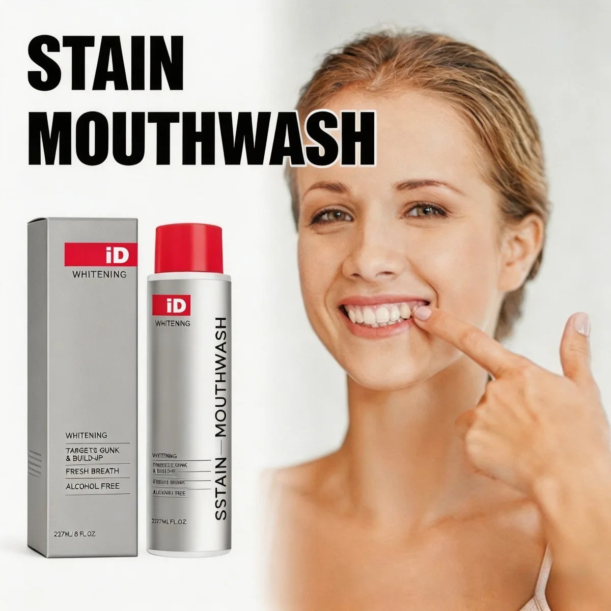 Ximonth Whitening Mouthwash – Fresh Breath & Enamel Safe 237ml Whitening Mouthwash SWANS