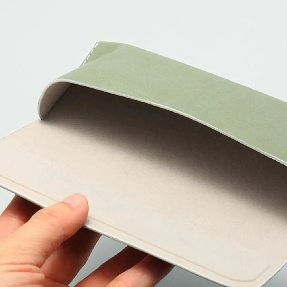 PU Leather Hard Shell Glasses Case – Unisex Protective Box Eyeglasses Case SWANS