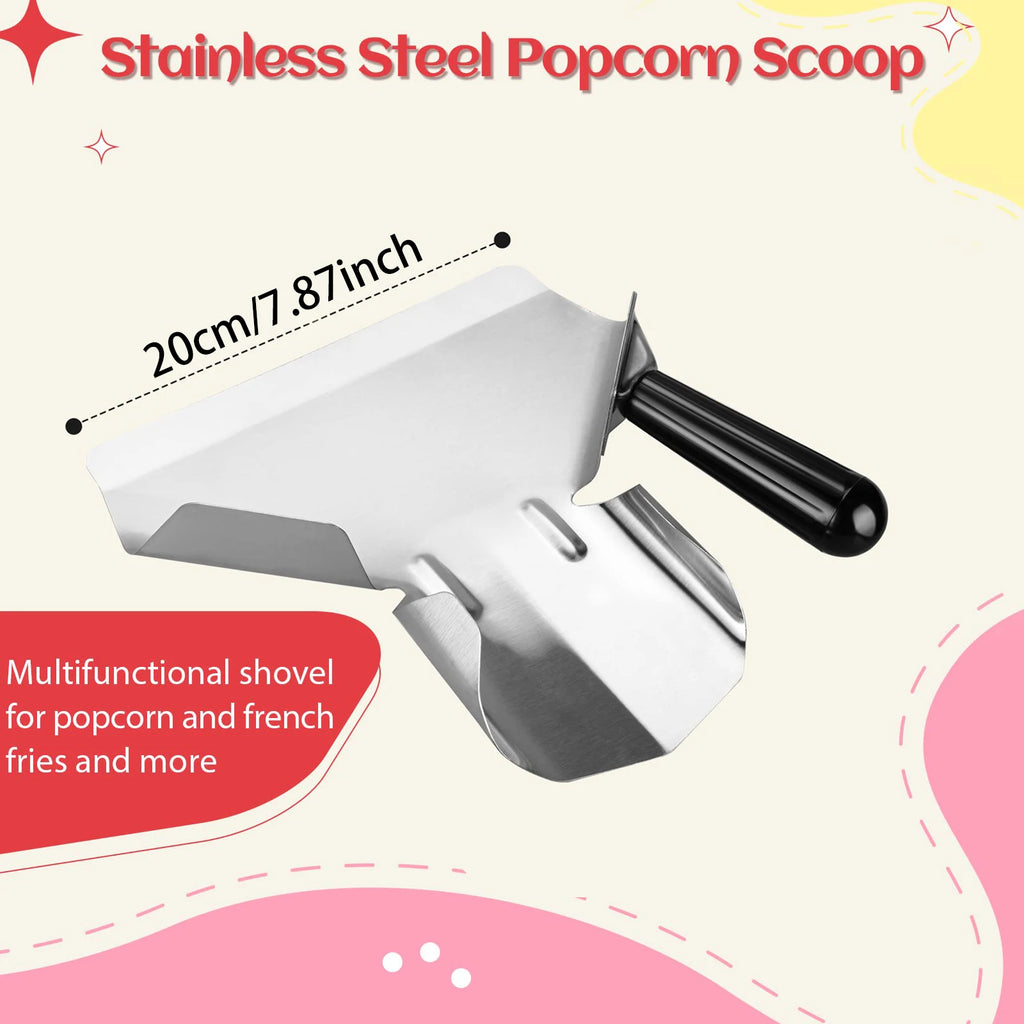 SWANS Popcorn Supply Set – Scoop, Salt Shaker & Bulk Bags Popcorn Supply Set SWANS
