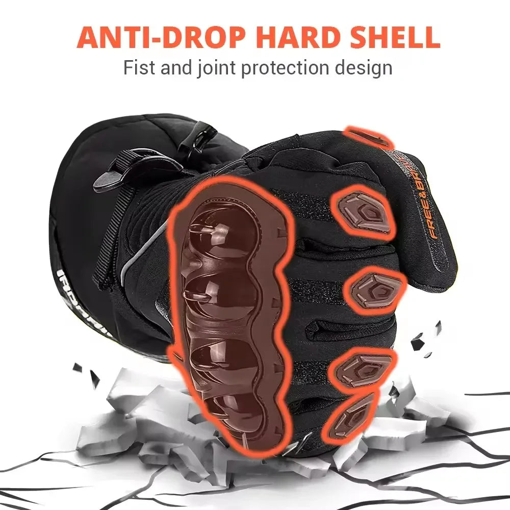 SWANS Windproof Waterproof Motorcycle Gloves | Touch Screen Motorcycle Riding Gloves SWANS