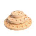 39-Slot Round Wooden Essential Oil Organizer – 3-Tier Display Essential Oil Organizer SWANS A China Mainland
