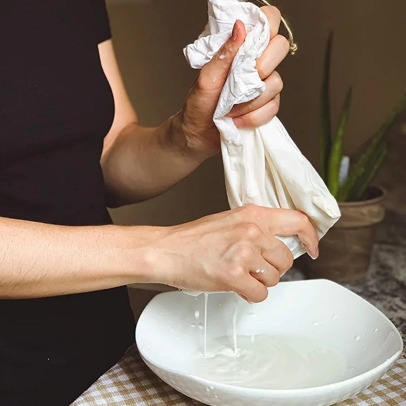 Reusable Cheesecloth Strainer Bags – Nut Milk & Coffee Filter Mesh Strainer Bag SWANS