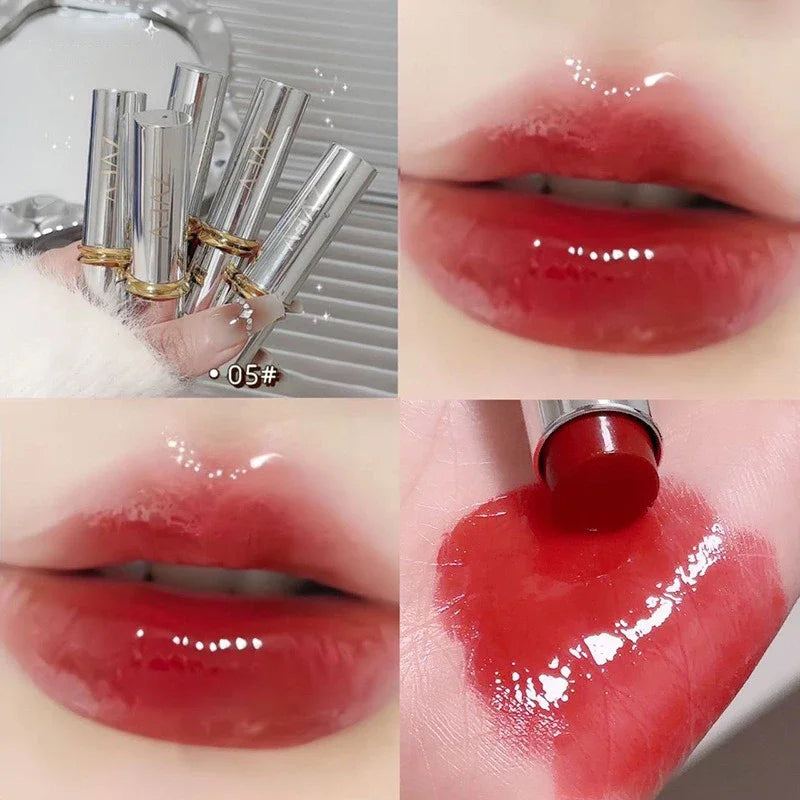 Tea Jelly Lip Gloss – Moisturizing Water-Light Tinted Lipstick Tinted Lip Gloss SWANS 05