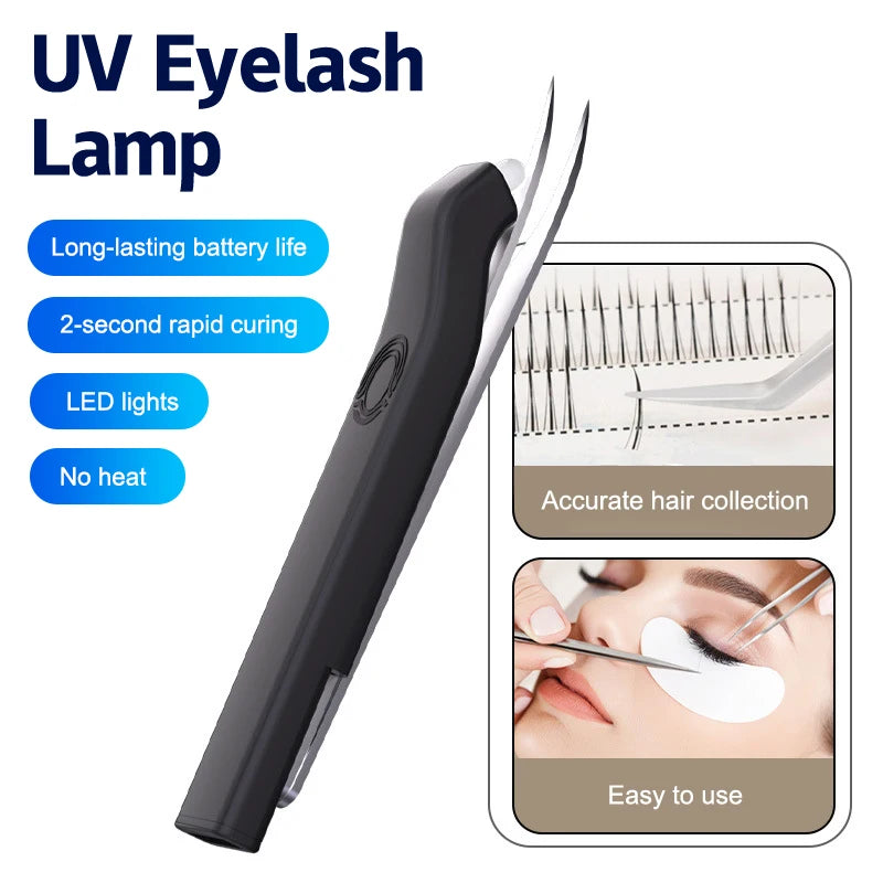 YOVIP Cordless Mini Lash Extension UV Gel Curing Lamp Lash Extension Lamp SWANS