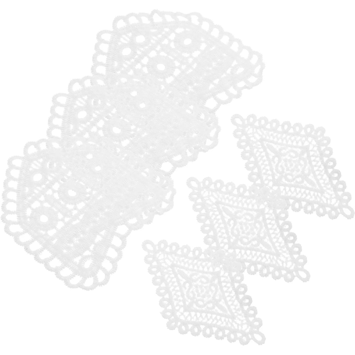 6-Pack Lace Waistband Extenders for Jeans, Pants & Skirts Waistband Extender Set SWANS