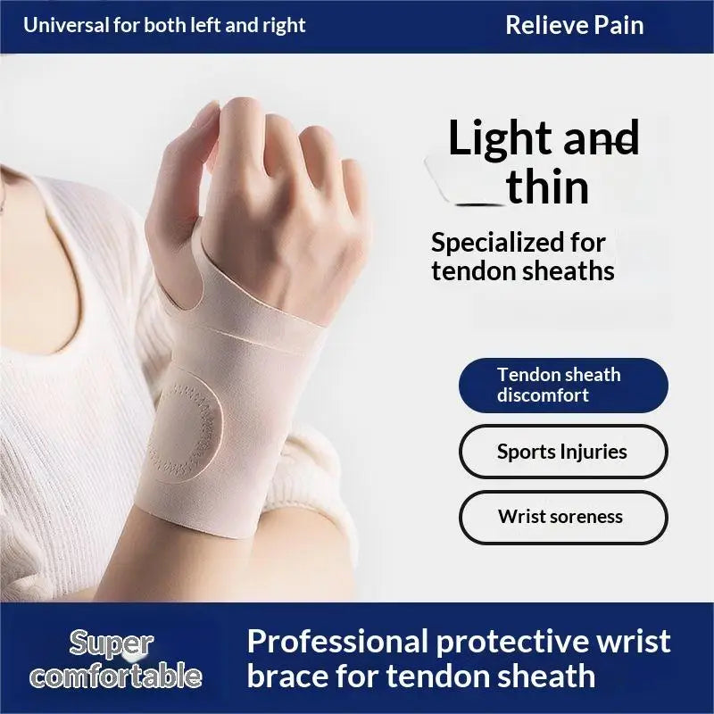 Elastic Spandex Wrist Brace – Thin Compression Wrist Support Wrist Support Brace SWANS