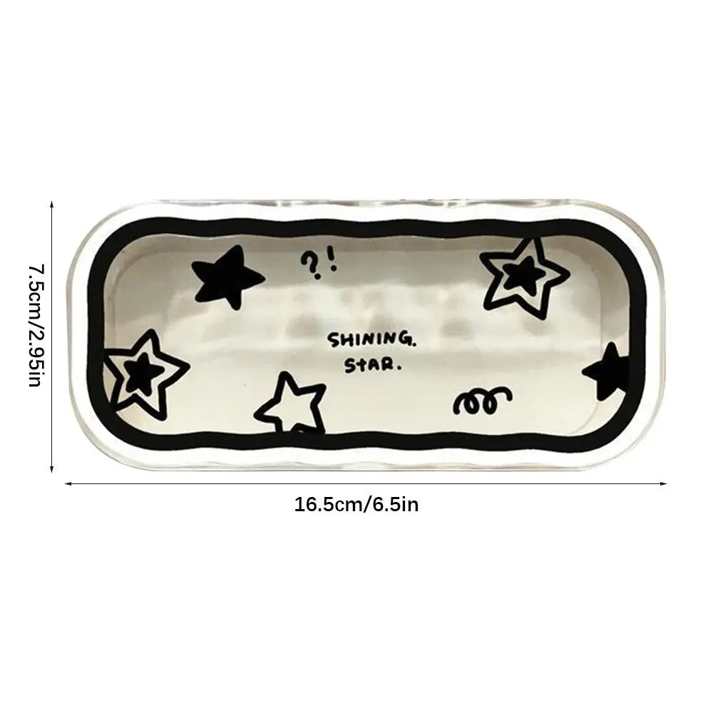 Transparent Plastic Glasses Case – Portable Sunglasses Storage Box Eyeglasses Case SWANS
