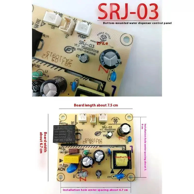 SRJ-03 Water Dispenser Control Board – DIY Power Circuit Board Dispenser Circuit Board SWANS