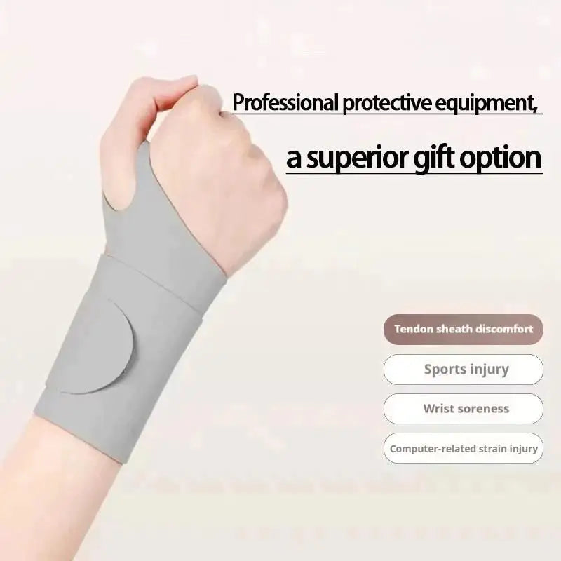 YOVIP Sports Wrist Support Brace – Lightweight Compression Band Wrist Support Brace SWANS Gray