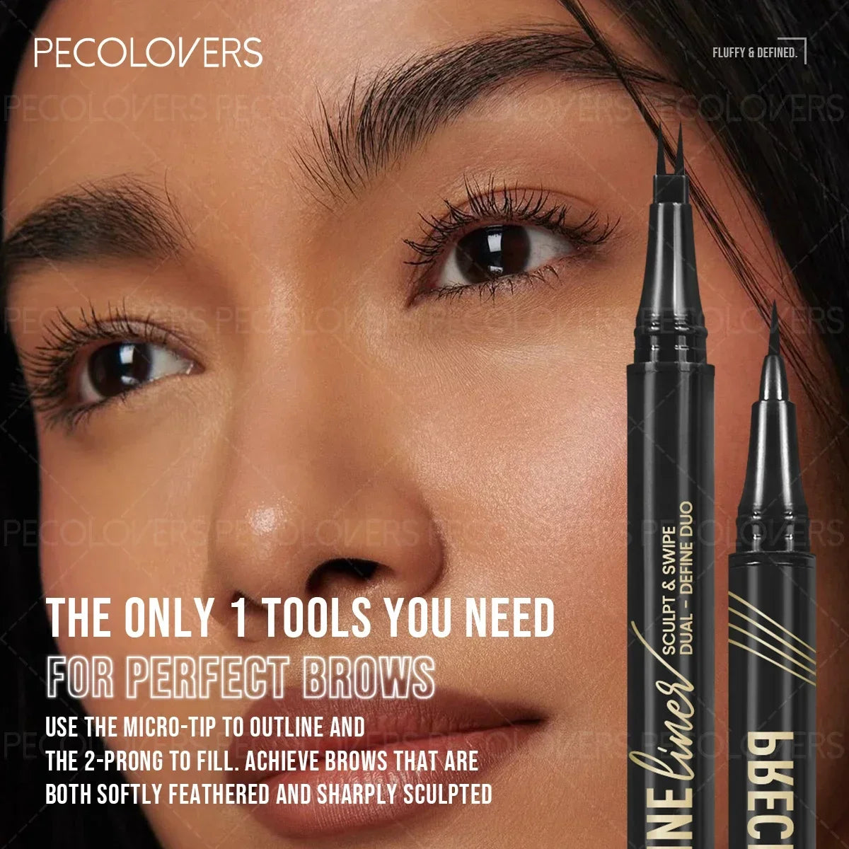 SWANS Double-Ended Waterproof Eyebrow Pencil & Eyeliner Eyebrow Pencil & Eyeliner SWANS