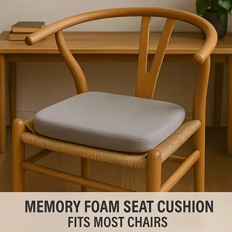 SWANS Memory Foam Seat Cushion – Car & Office Ergonomic Pad Memory Foam Cushion SWANS