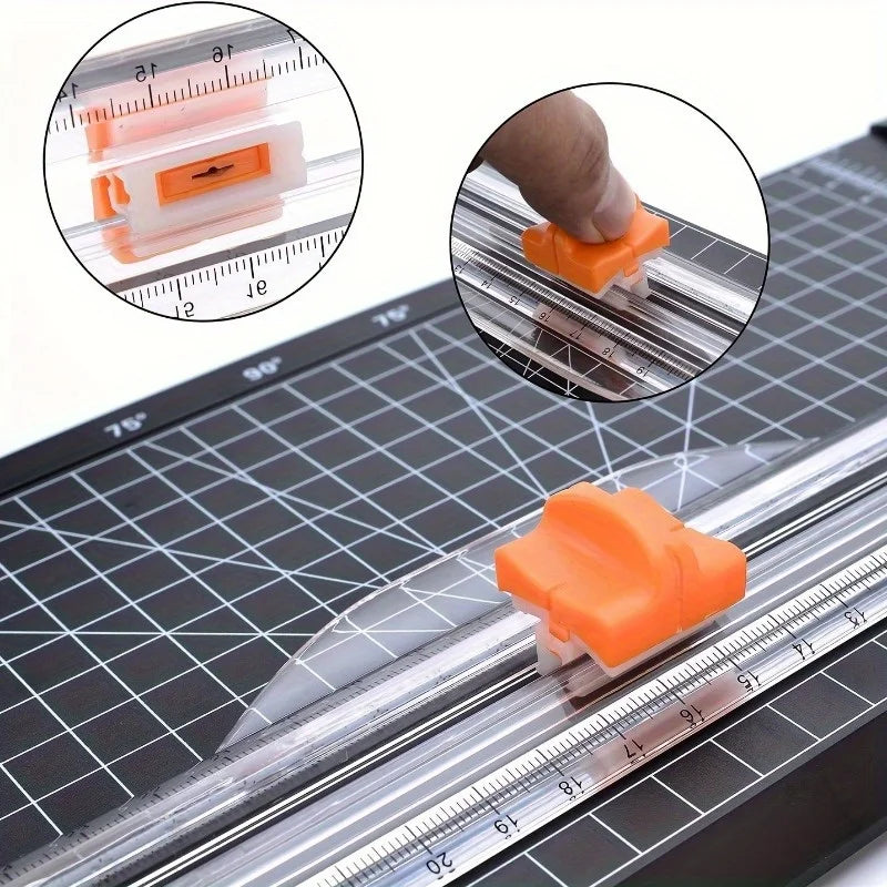 SWANS Paper Cutter Replacement Blades – Safe Invisible (2/4 Pcs) Replacement Cutter Blade SWANS