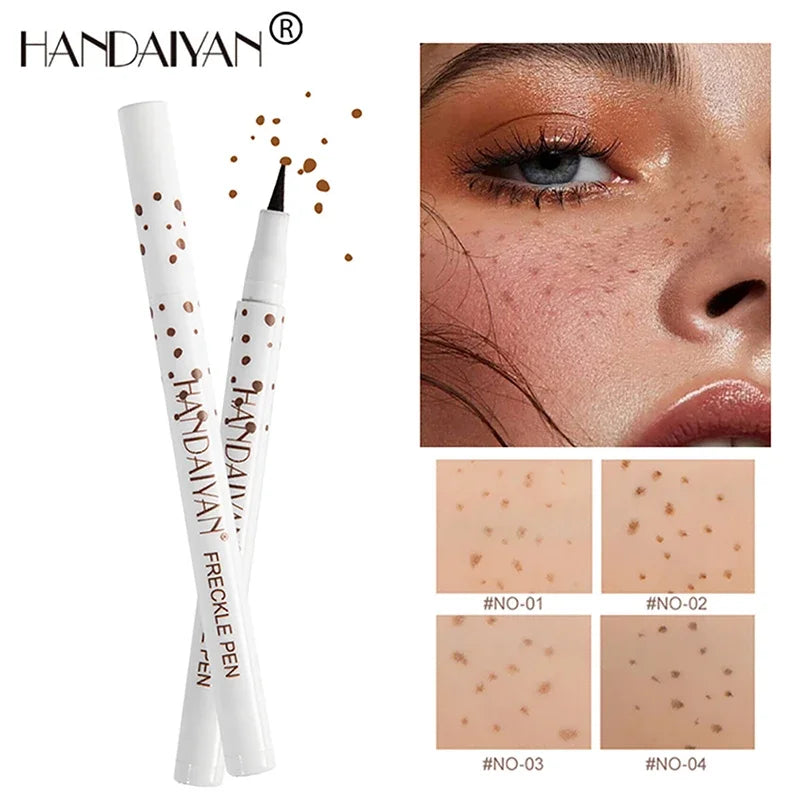 Fake Freckles Pen – Waterproof Lifelike Dot Makeup Pencil Freckle Makeup Pen SWANS