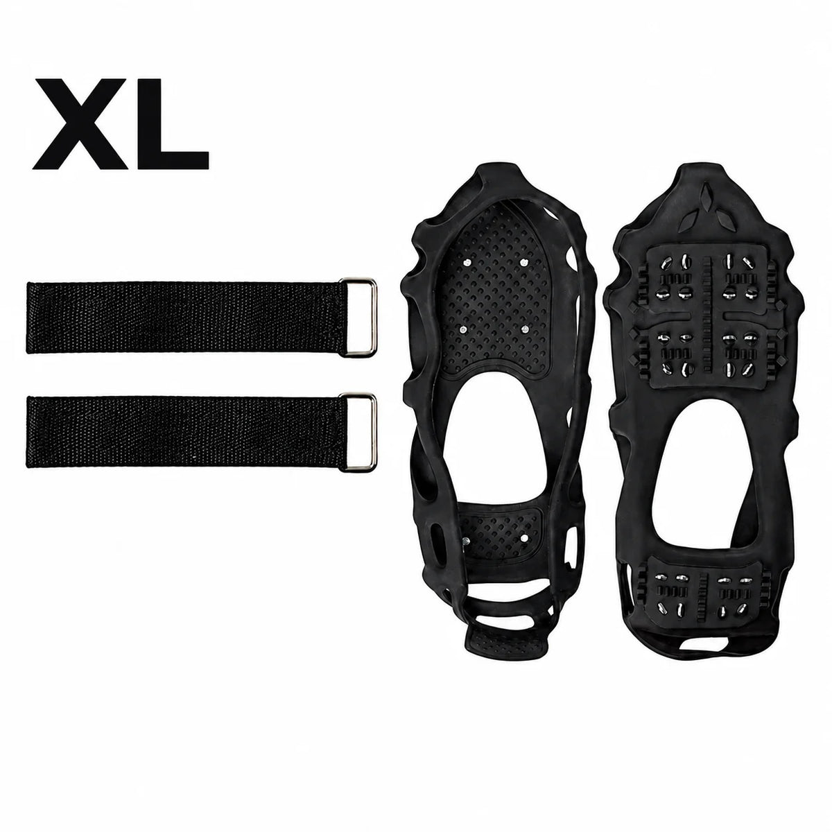 Ice Cleats for Shoes & Boots | Anti-Slip Steel Spike Snow Grips Ice Traction Cleats SWANS XL