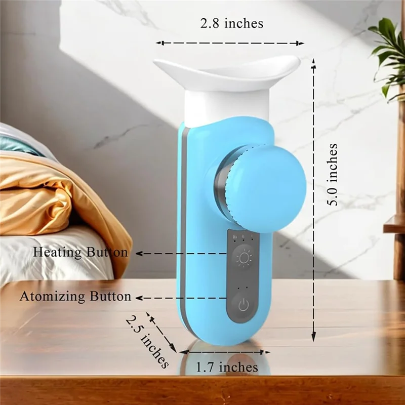 SWANS Heated Nano Eye Mist Sprayer – Warm Compress Eye Steamer Eye Mist Sprayer SWANS
