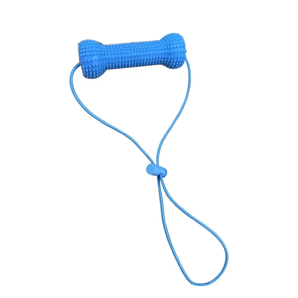 SWANS TPR Dog Chew Toy with Rope – Dental Stick 1/2 Pack Dog Chew Toy SWANS 1pc