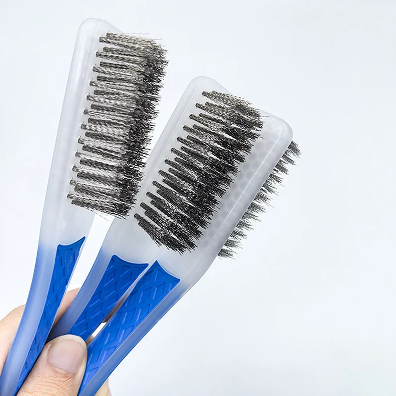 SWANS Heavy Duty Stainless Steel Wire Brush – Rust & Paint Wire Brush SWANS