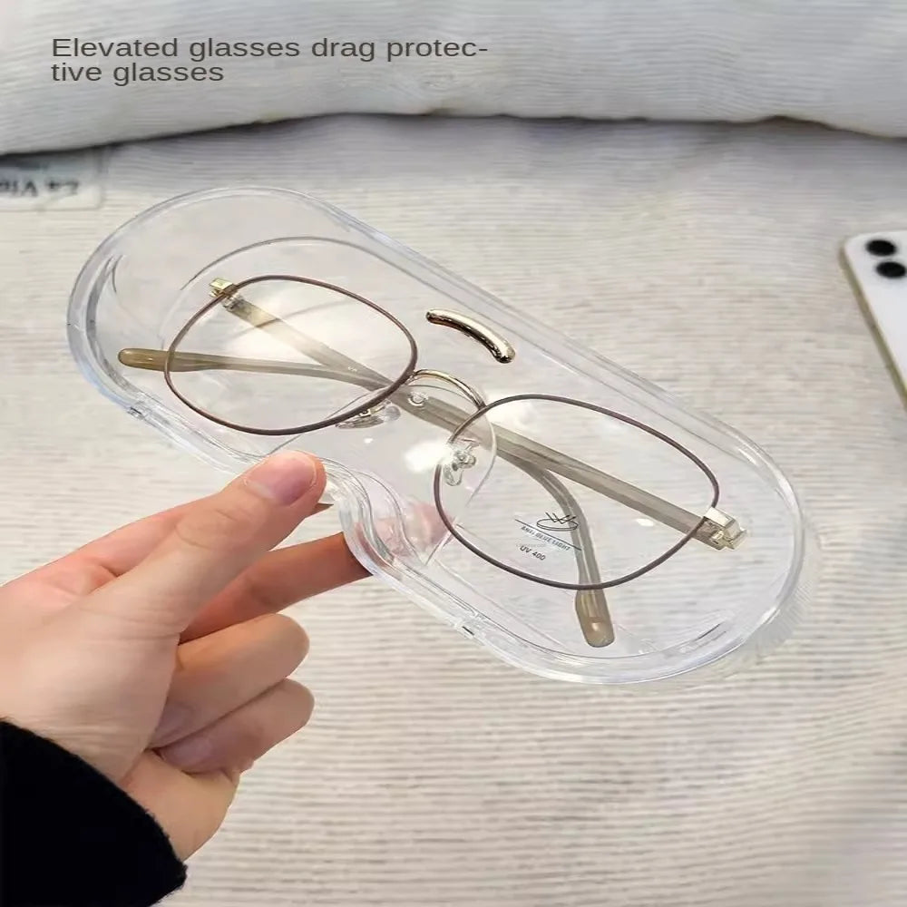 Wall Mounted Eyewear Holder – No-Drill Glasses Storage Rack Eyewear Storage Holder SWANS