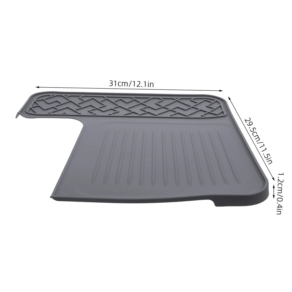 Silicone Coffee Machine Mat – Waterproof Espresso Pad | SWANS Coffee Machine Mat SWANS Grey