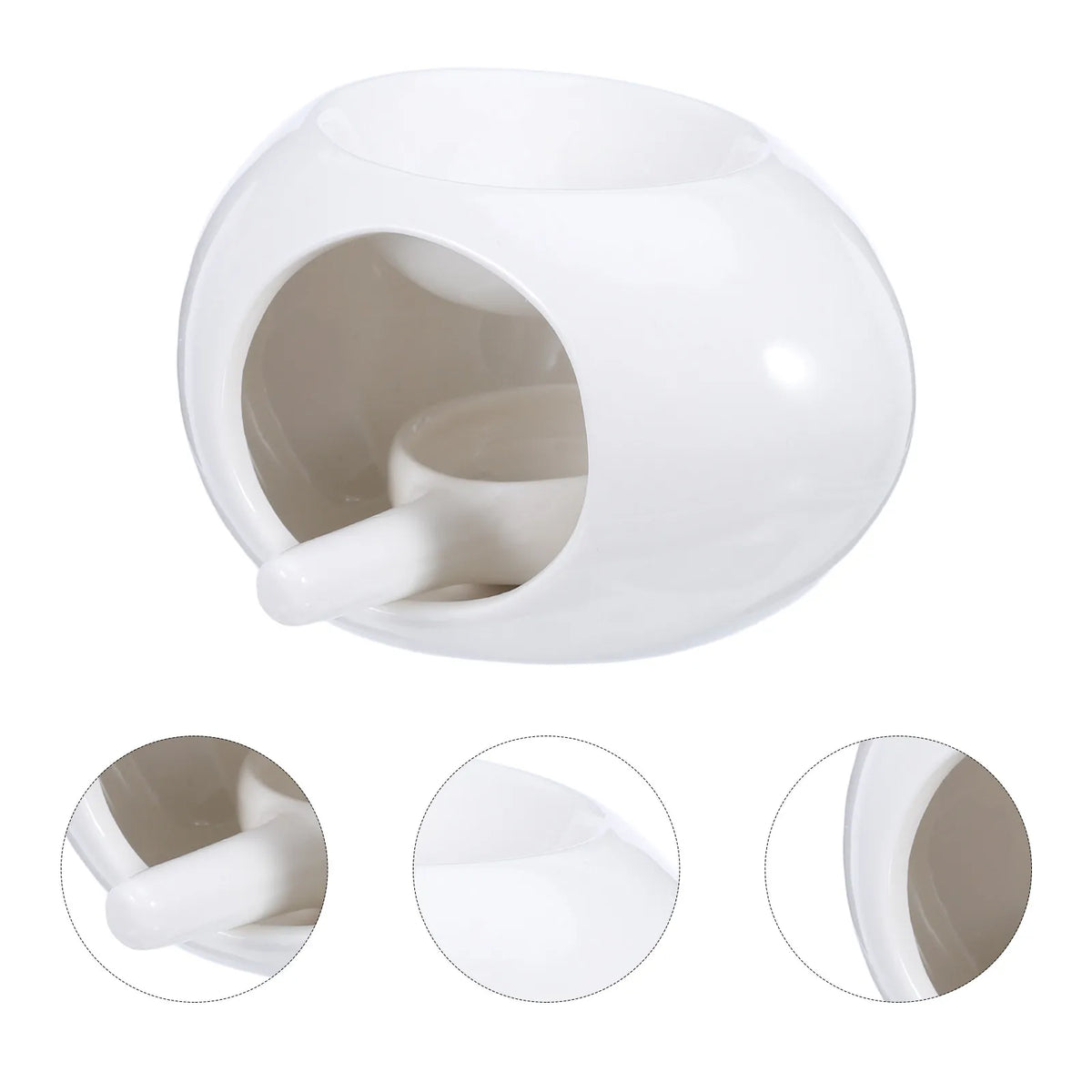 Ceramic Essential Oil Burner Tealight Wax Melt Warmer Diffuser Ceramic Oil Burner SWANS Default Title