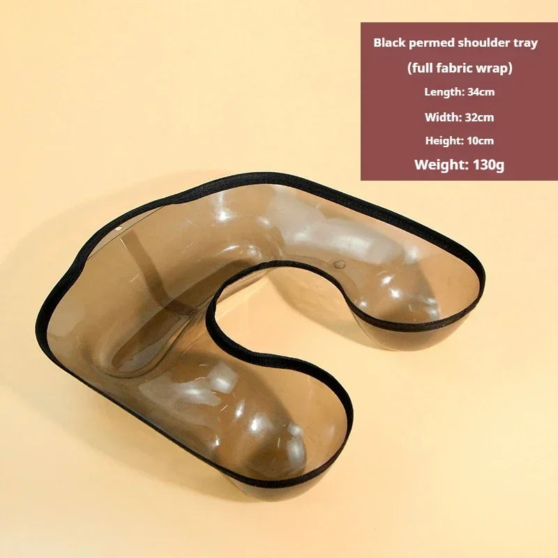 SWANS Salon Neck Tray – Non-Spill Hair Coloring Shoulder Tray Hairdressing Neck Tray SWANS Fully wrapped edges