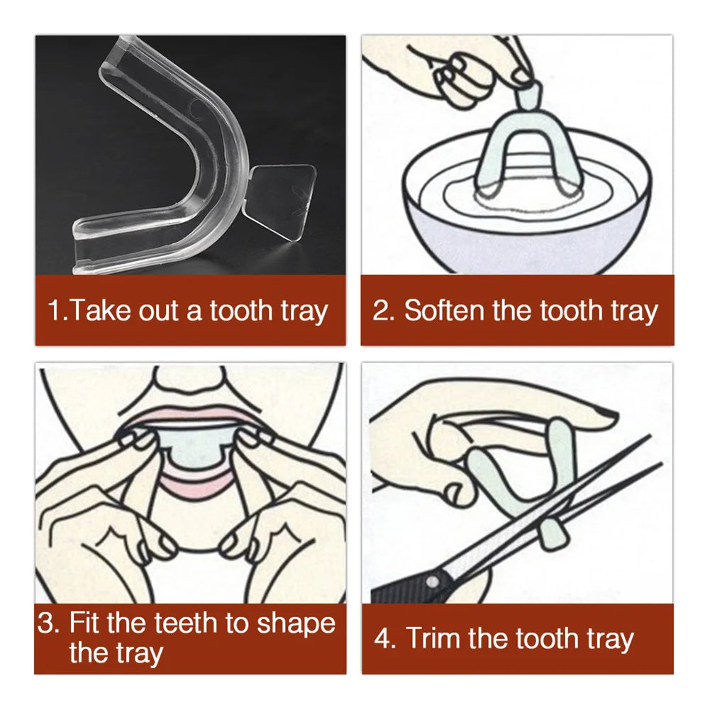 Night Guard Mouth Tray – Stop Teeth Grinding | 1–8 Pack Night Guard Tray SWANS