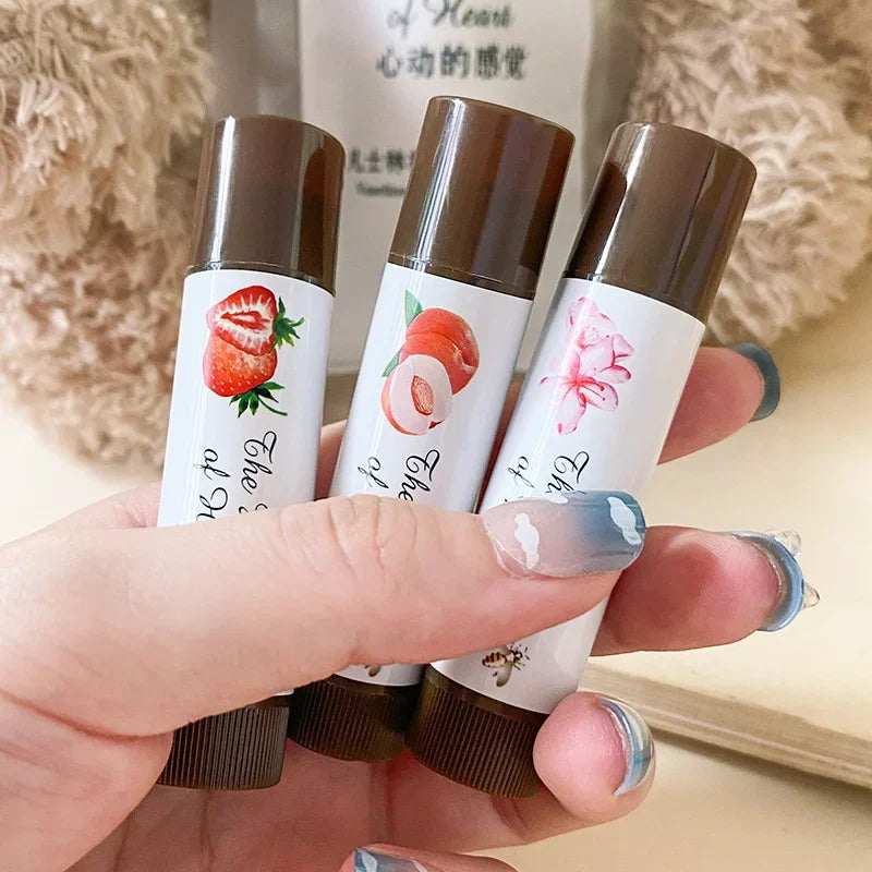 Fruity Tinted Lip Balm – Color-Changing Moisturizing Gloss Tinted Lip Balm SWANS
