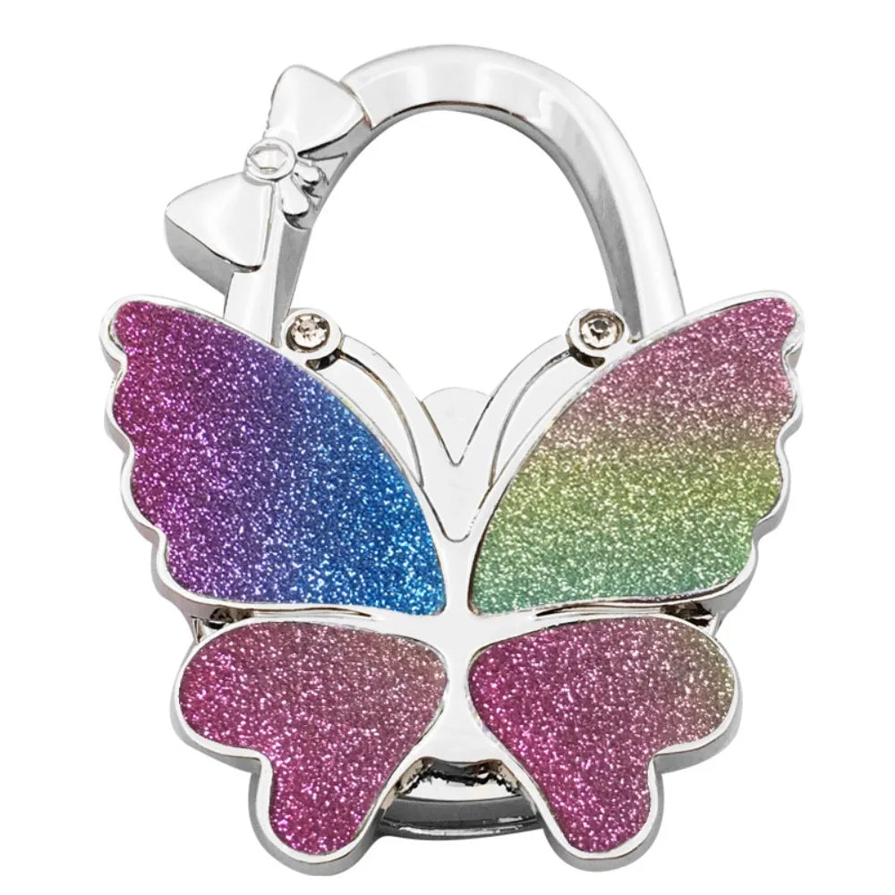 SWANS Butterfly Desk Hook – Foldable Aluminum Purse Hanger Desk Purse Hook SWANS 2