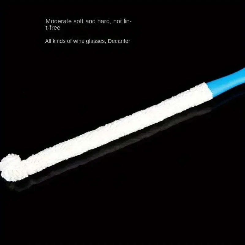 SWANS Wine Glass & Decanter Cleaning Brush – Multi-Use Glass Cleaning Brush SWANS